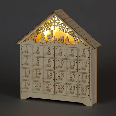 wooden advent calendars for sale.